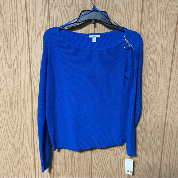 ⭐️ Bar III Zipper Sleeve Pullover Sweater - Picture 1 of 5